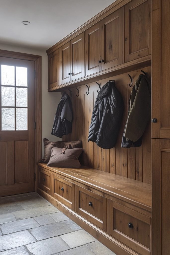 Contemporary Classic Mudroom