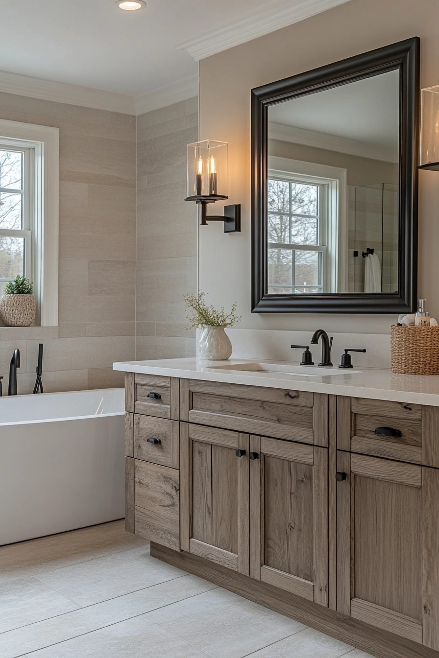 29 Transitional Bathroom Design Ideas For A Modern Yet Traditional Look