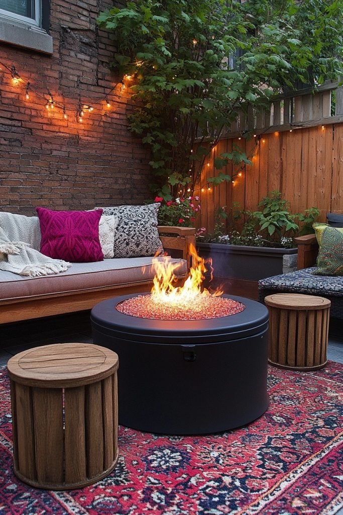 Cozy Fire Pit Area