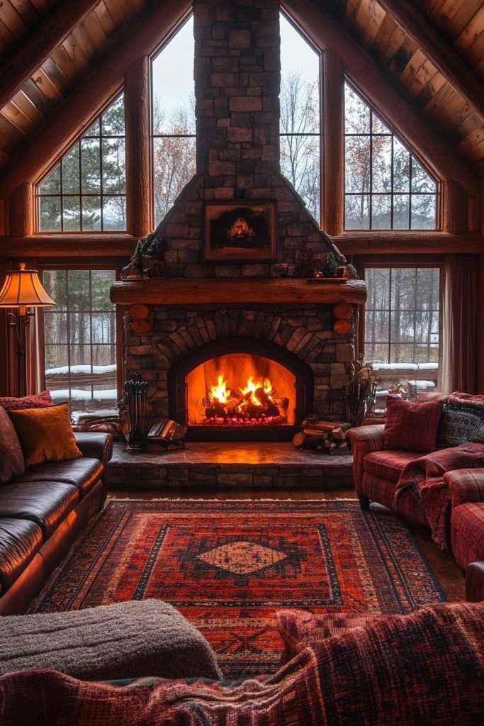 Cozy Hearthside Living