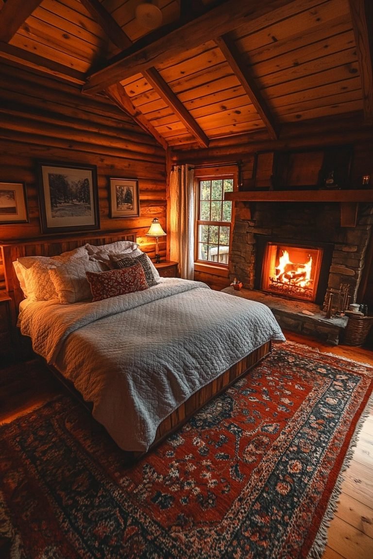 29 Small Cabin Interior Bedroom Ideas That Blend Comfort With Charm ...