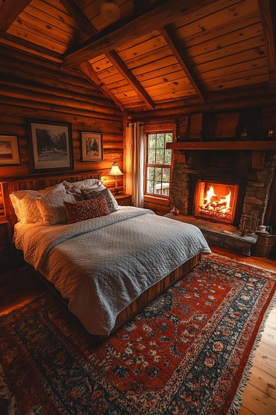 29 Small Cabin Interior Bedroom Ideas That Blend Comfort With Charm ...