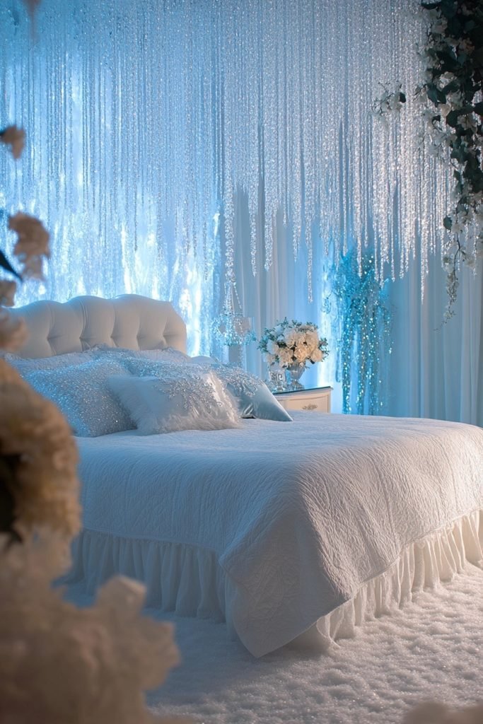 Crystal Snow Boho Bedroom
