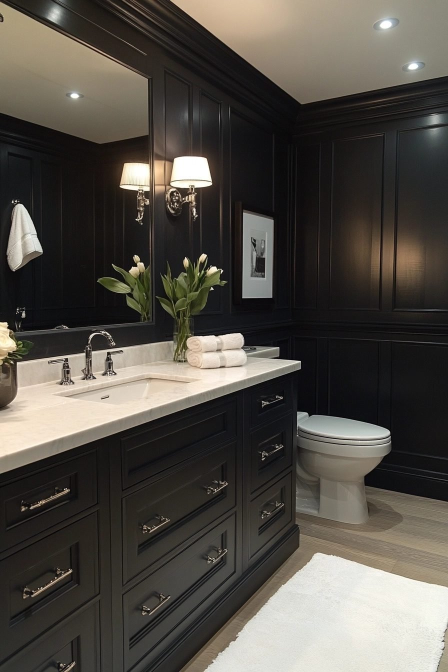 29 Transitional Bathroom Design Ideas For A Modern Yet Traditional Look ...