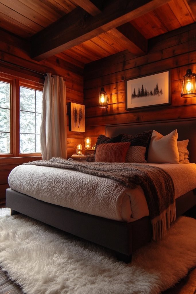 Dark and Cozy Woodland Escape