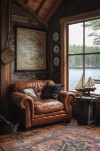 29 Small Fishing Cabin Interior Ideas To Create The Ultimate Fisherman ...
