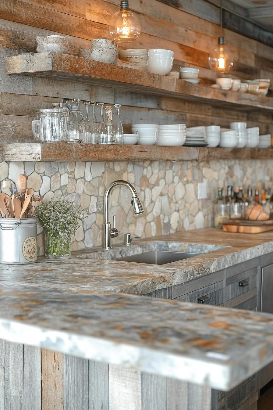 29 Coastal Boho Kitchen Ideas To Bring Beachy Vibes Indoors - Courtneys ...