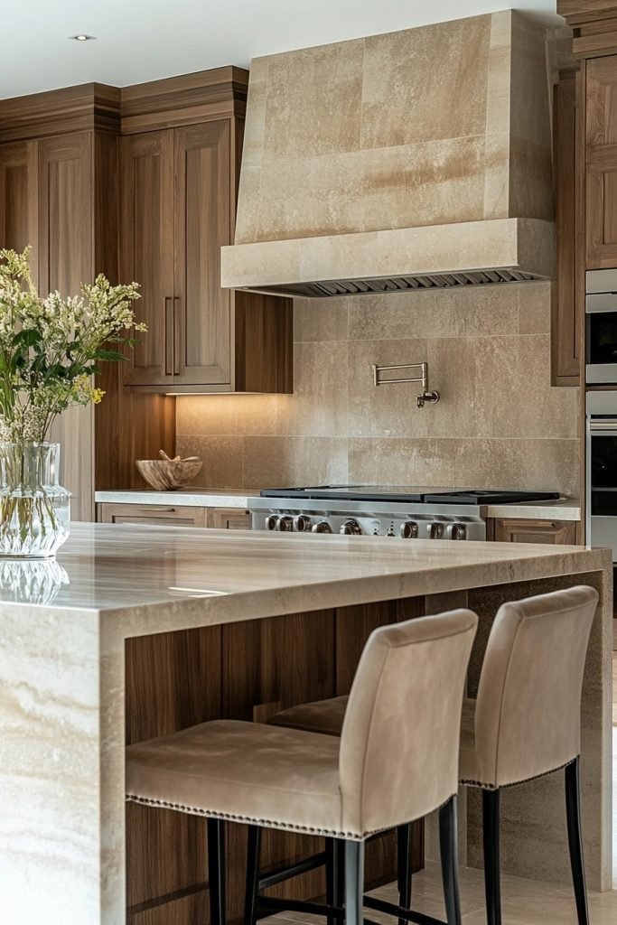 Earthy Elegance Kitchen