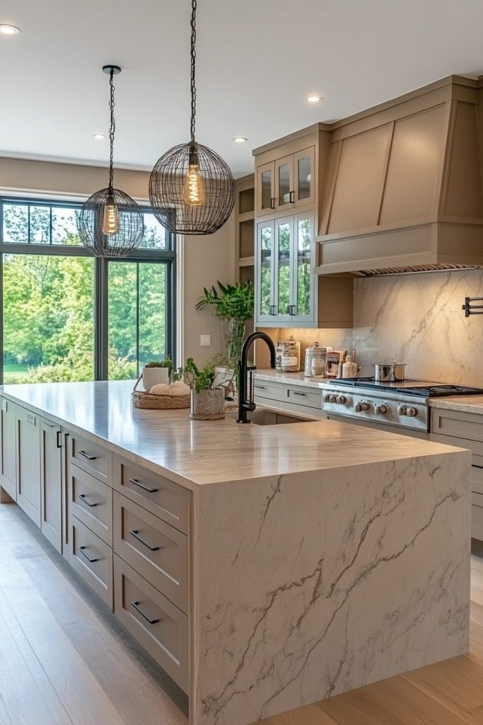 Earthy Modern Kitchen
