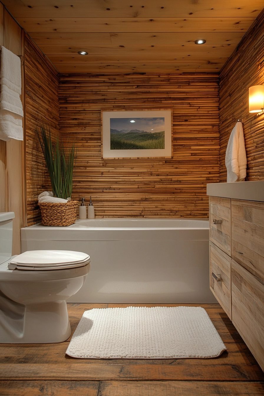 29 Small Cabin Bathroom Ideas For A RusticChic Look Courtneys World