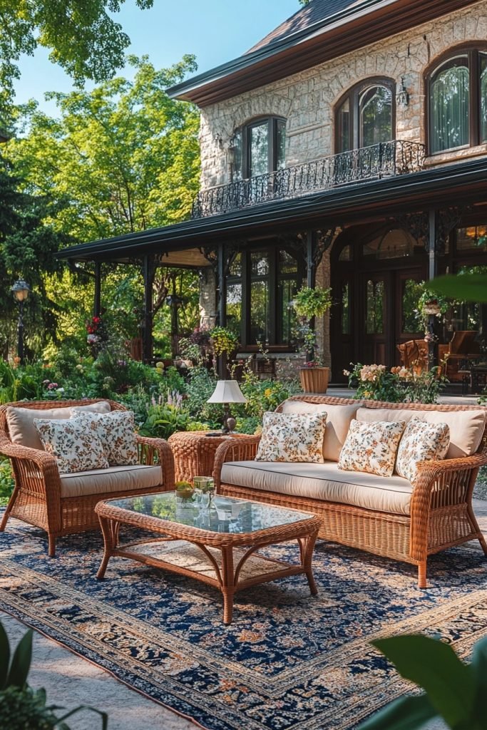 Elegant Wicker Patio Collections