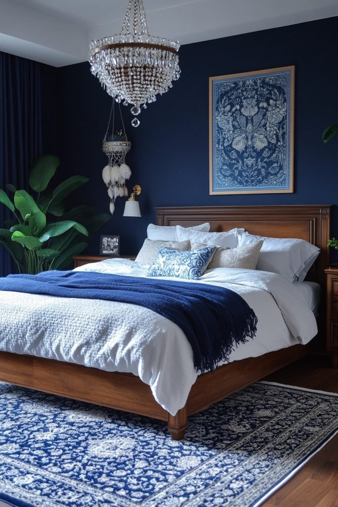 Ethereal Navy Boho Refuge