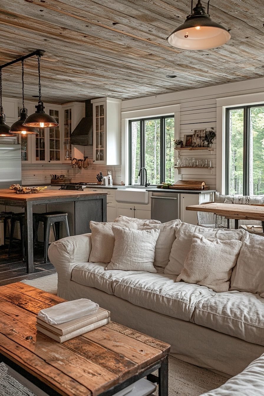 29 Modern Farmhouse Living Room Ideas For A Chic Countryside Feel ...
