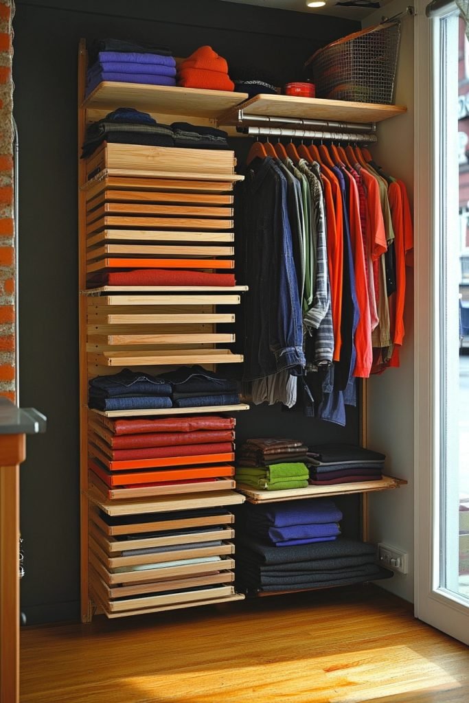 Foldable Clothing Storage