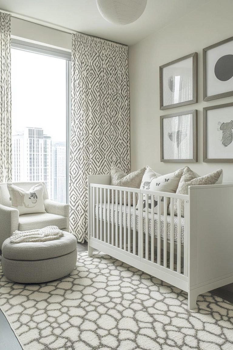 Curated visual reference: Apartment Style Chic Nursery Reference: 29 Tiny Apartment Nursery Ideas To Create A Dreamy Infant