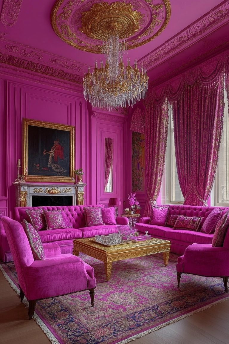29 Pink Living Room Ideas For A Soft And Feminine Touch - Courtneys World