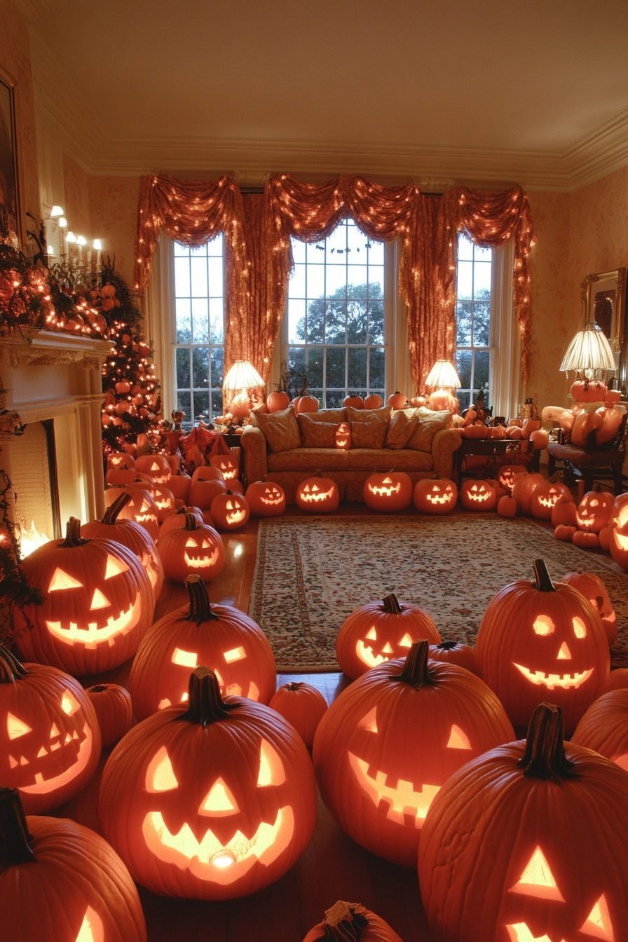 29 Halloween Decor Living Room Ideas For A Stylishly Spooky Makeover ...