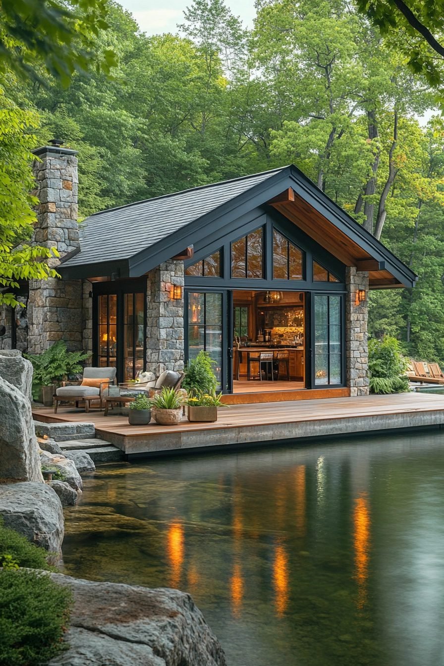 29 Small Cabin Exterior Ideas To Create A Picture-Perfect Getaway ...
