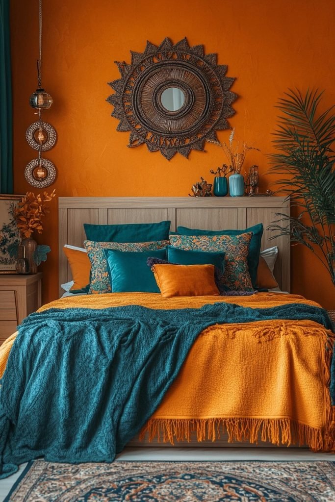 Marigold Boho Mood Bedroom