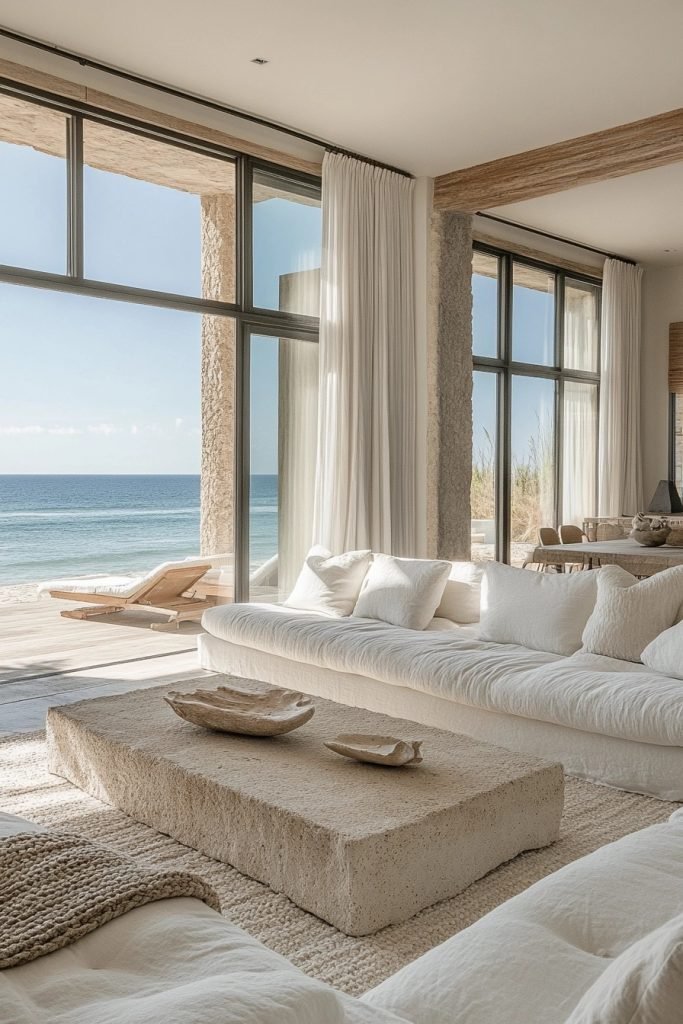 Minimalist Beachfront Living