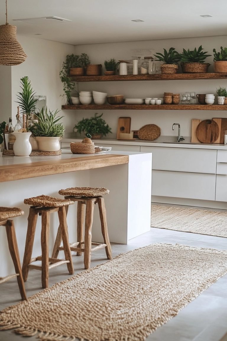 29 Modern Boho Kitchen Ideas To Bring Color And Texture Into Your Space ...