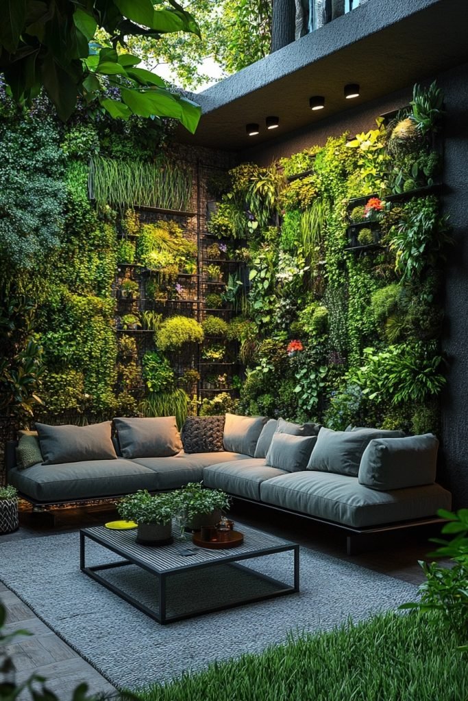 Minimalist Green Oasis