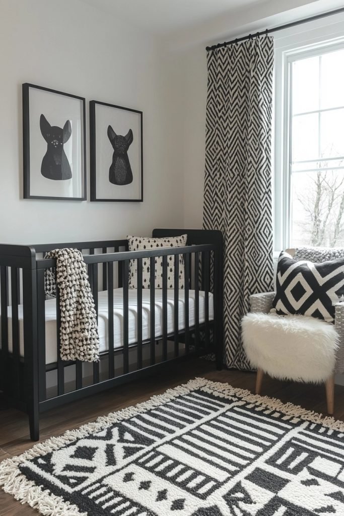 Modern Monochrome Nursery