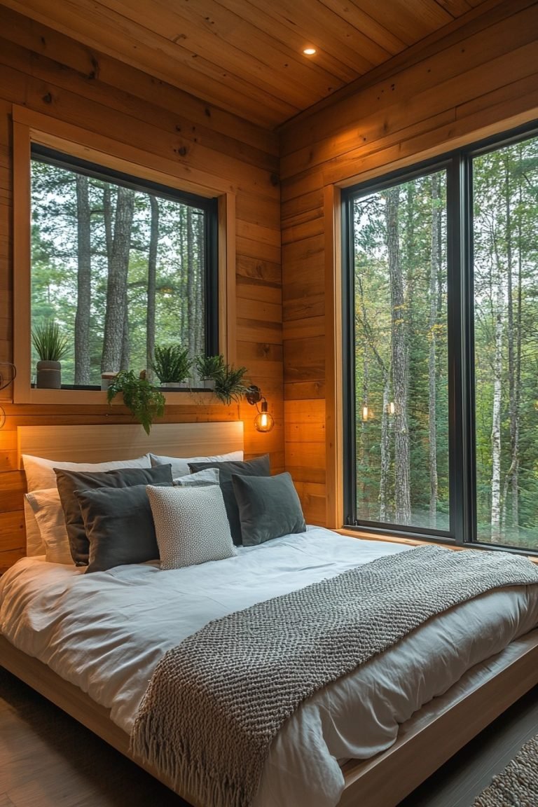 29 Small Cabin Interior Bedroom Ideas That Blend Comfort With Charm ...