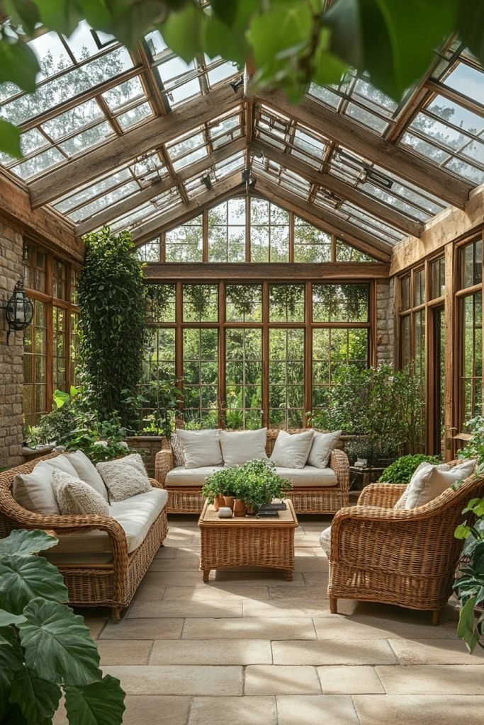 Nouveau Rustic Conservatory
