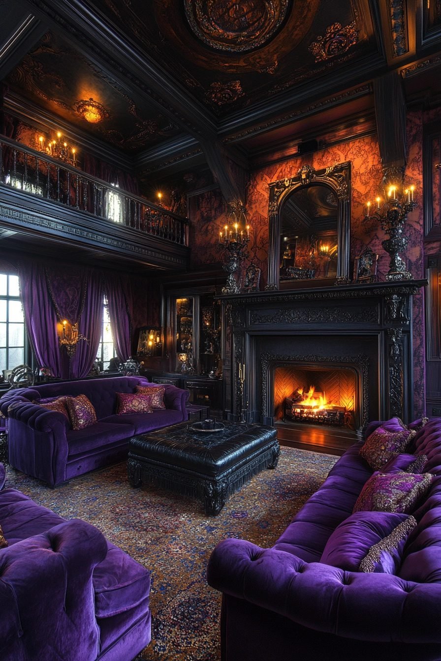 29 Western Gothic Living Room Ideas For A Sophisticated And Edgy Design ...