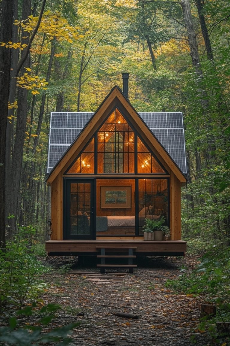 29 Small Cabin Exterior Ideas To Create A Picture-Perfect Getaway ...