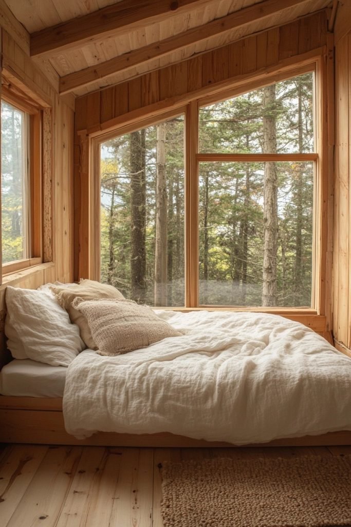 Organic Minimalism Cabin Design