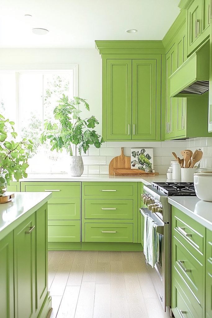 Pea Green Pop Kitchen