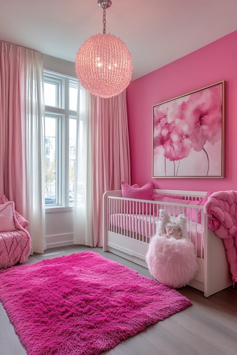29 Pink Nursery Ideas To Make Your Baby’s Room Feel Magical - Courtneys ...