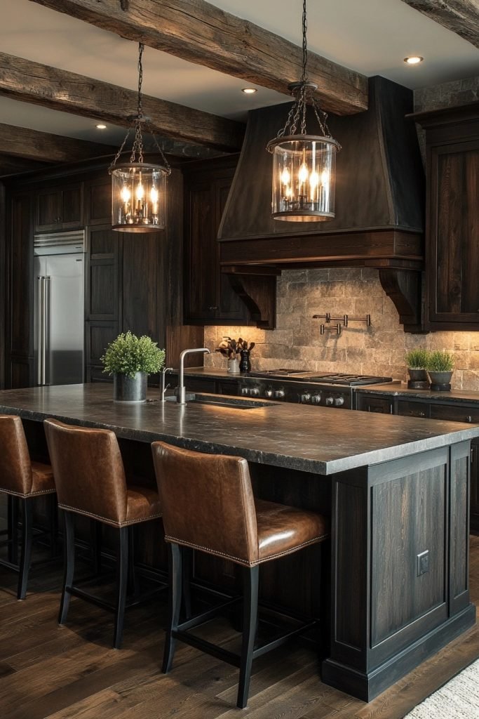 Polished Rustic Kitchen