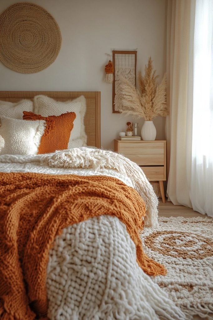 Pumpkin Spice Boho Chamber
