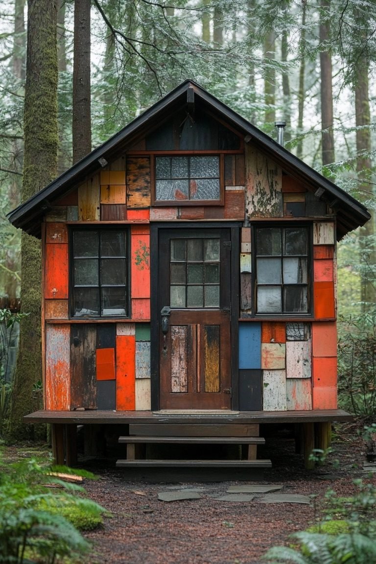 29 Small Cabin Exterior Ideas To Create A Picture-Perfect Getaway ...