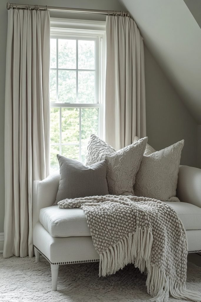 Refined Gray Boho Corner