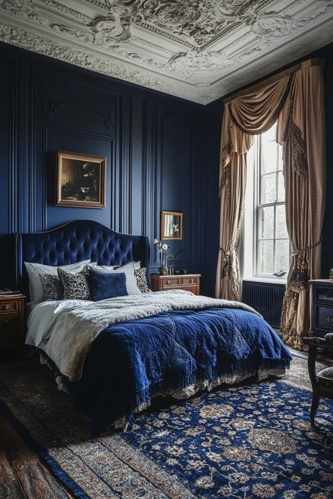 Regal Navy Boho Chamber