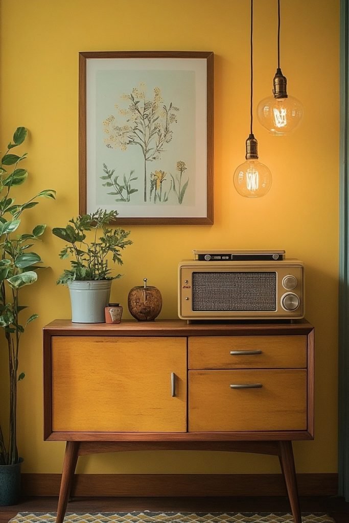 Retro Entryway Setup