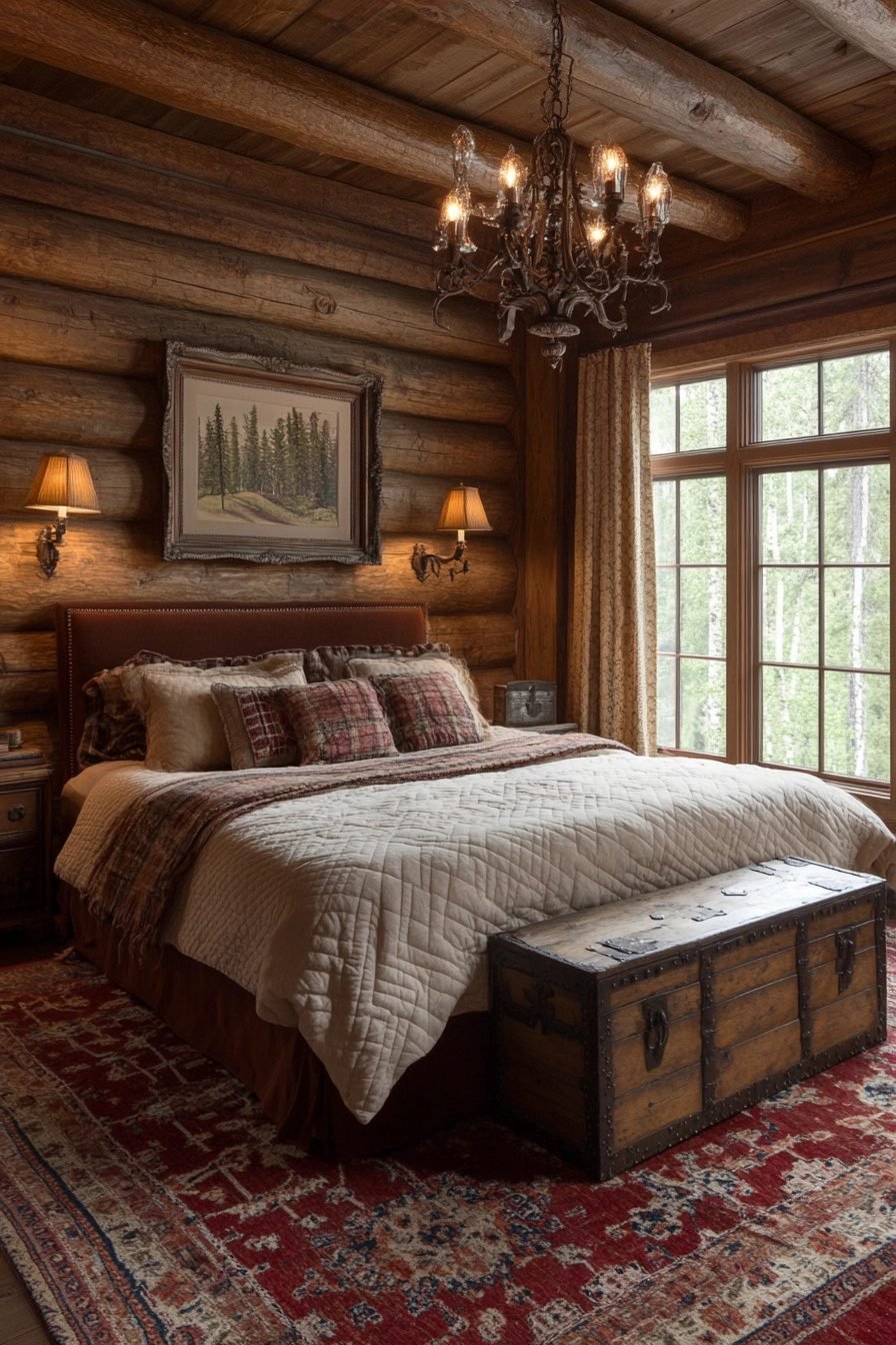 29 Cozy Cabin Bedrooms That Blend Comfort With Rustic Elegance ...