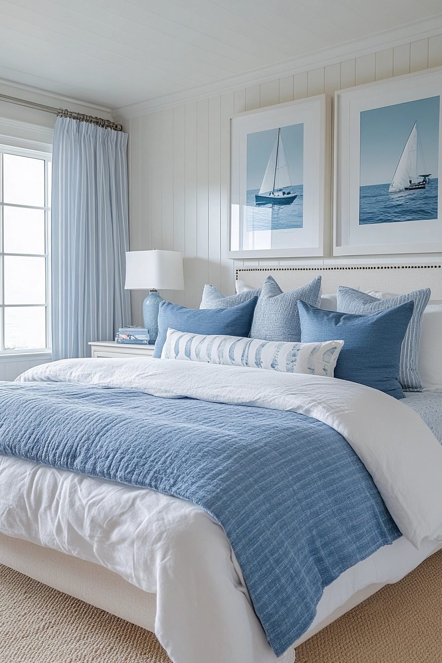 29 Coastal Preppy Interior Ideas For A Sophisticated Seaside Look ...