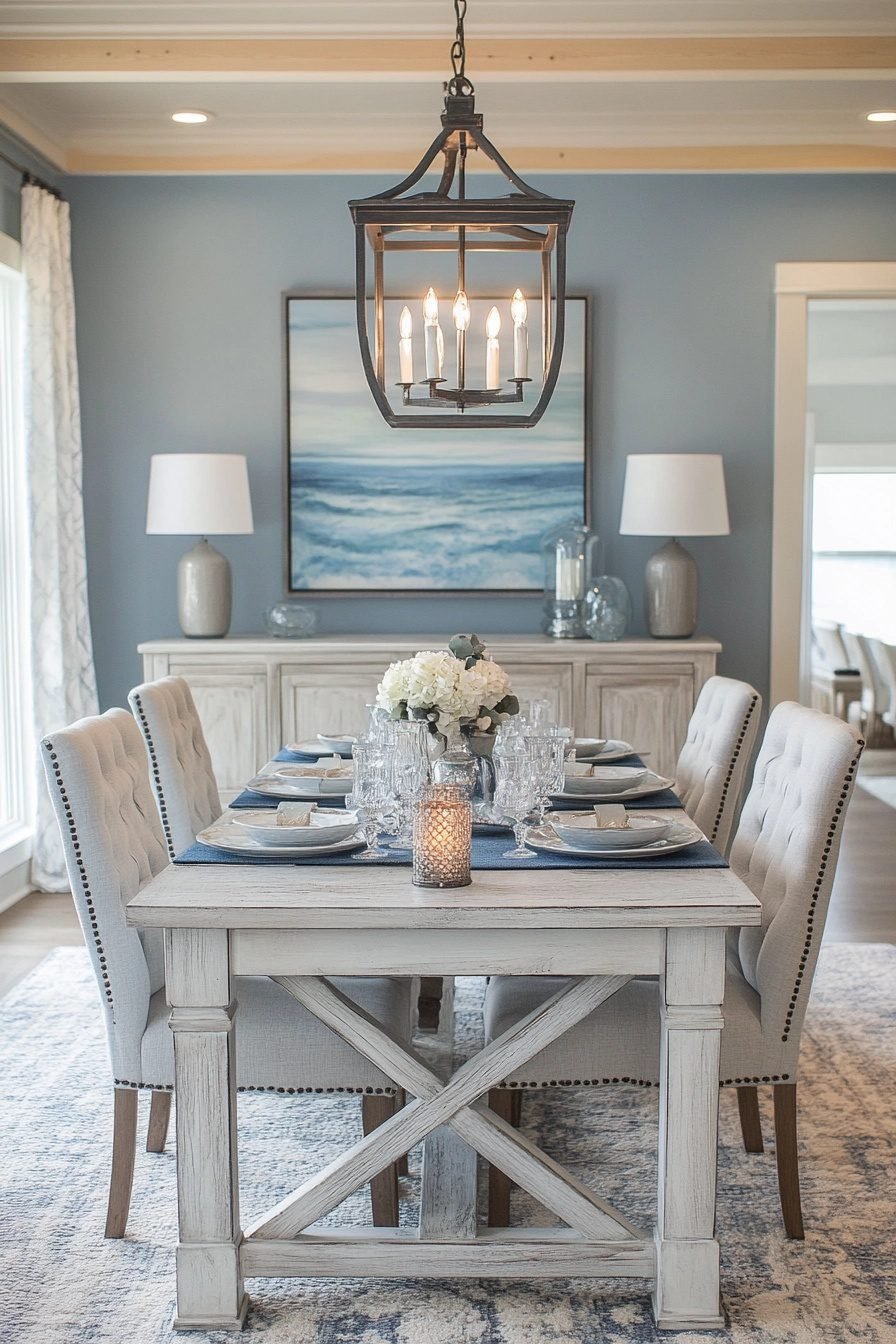 29 Coastal Preppy Interior Ideas For A Sophisticated Seaside Look ...