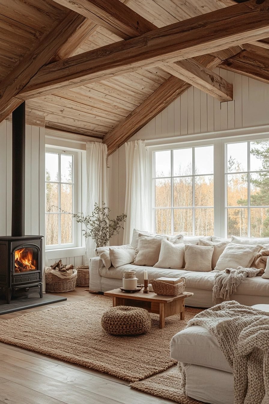 29 Nordic Farmhouse Decor Ideas For A Serene And Stylish Countryside ... - Rustic Nordic Outdoor Decor
