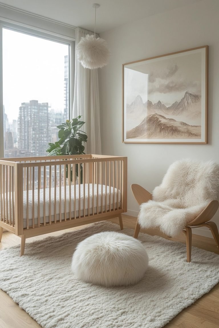 Curated Apartment Style Chic Nursery Gallery View 31