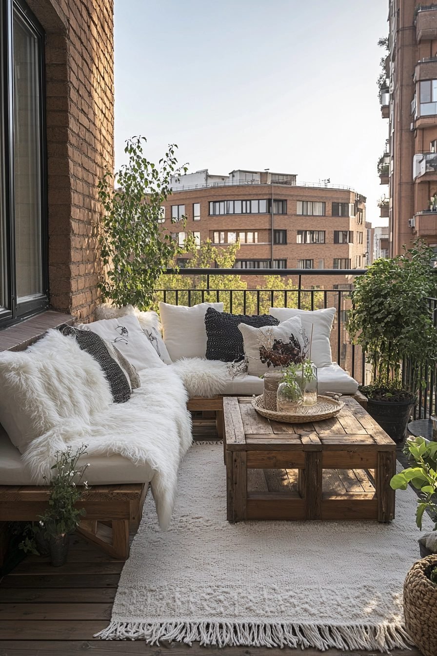 Apartment Patio Design With A Scandinavian Aesthetic preview