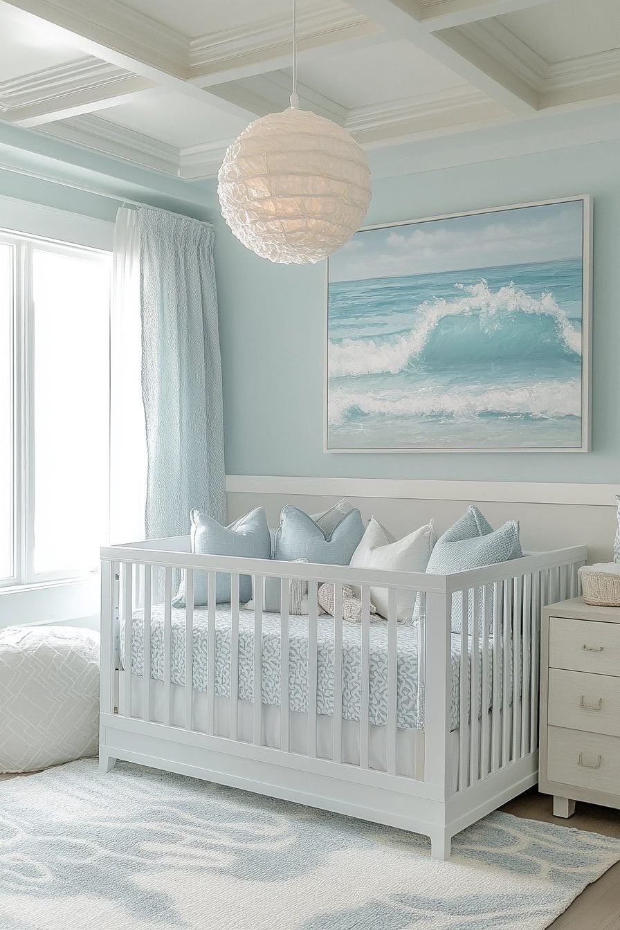 29 Ocean Nursery Ideas To Bring Underwater Magic To Your Baby’s Space ...