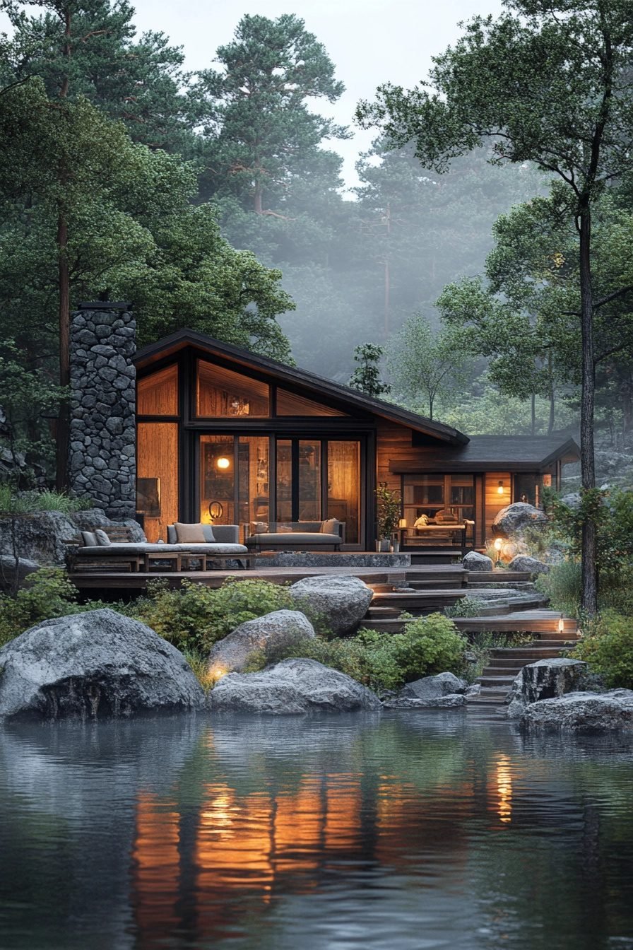 29 Small Cabin Exterior Ideas To Create A Picture-Perfect Getaway ...