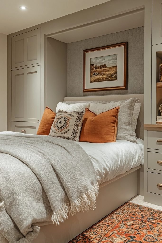 Serene Gray Boho Studio