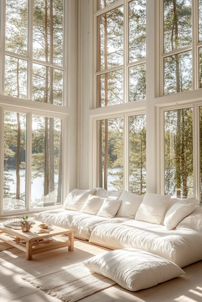 Serene Scandinavian Sunroom